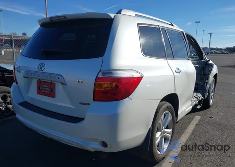 2008 Toyota Highlander Limited from USA, damaged, VIN JTEES42A882040111